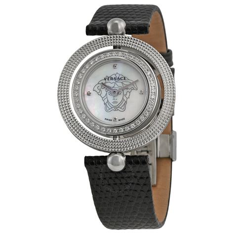 Versace Eon Mother of Pearl Diamond Ladies Watch 